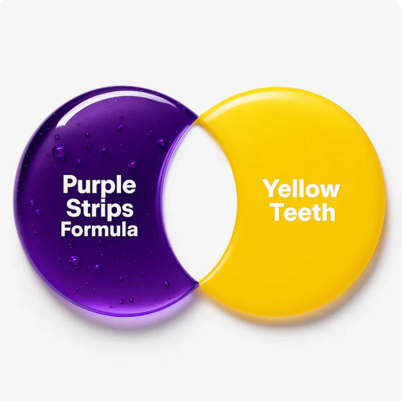 Amorise Purple Whitening Strips